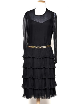 Chanel Haute-Couture – Robe plissée